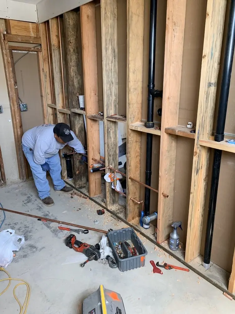 Commercial rough-in plumbing for Water Heater Replacement in Ormond Beach